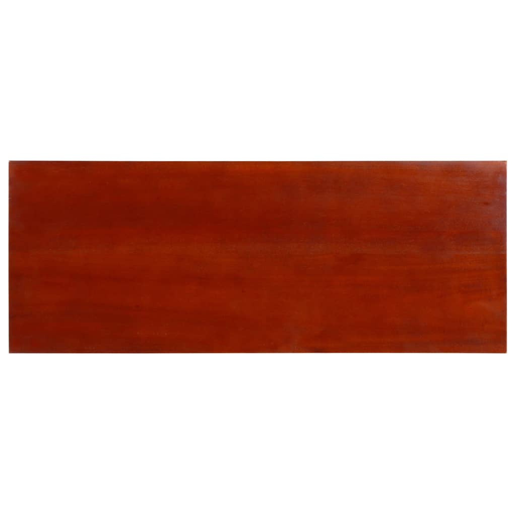 Console Table 90X30X75Cm Solid Mahogany Wood