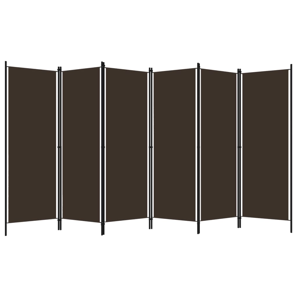 6-Panel Room Divider 300X180 Cm