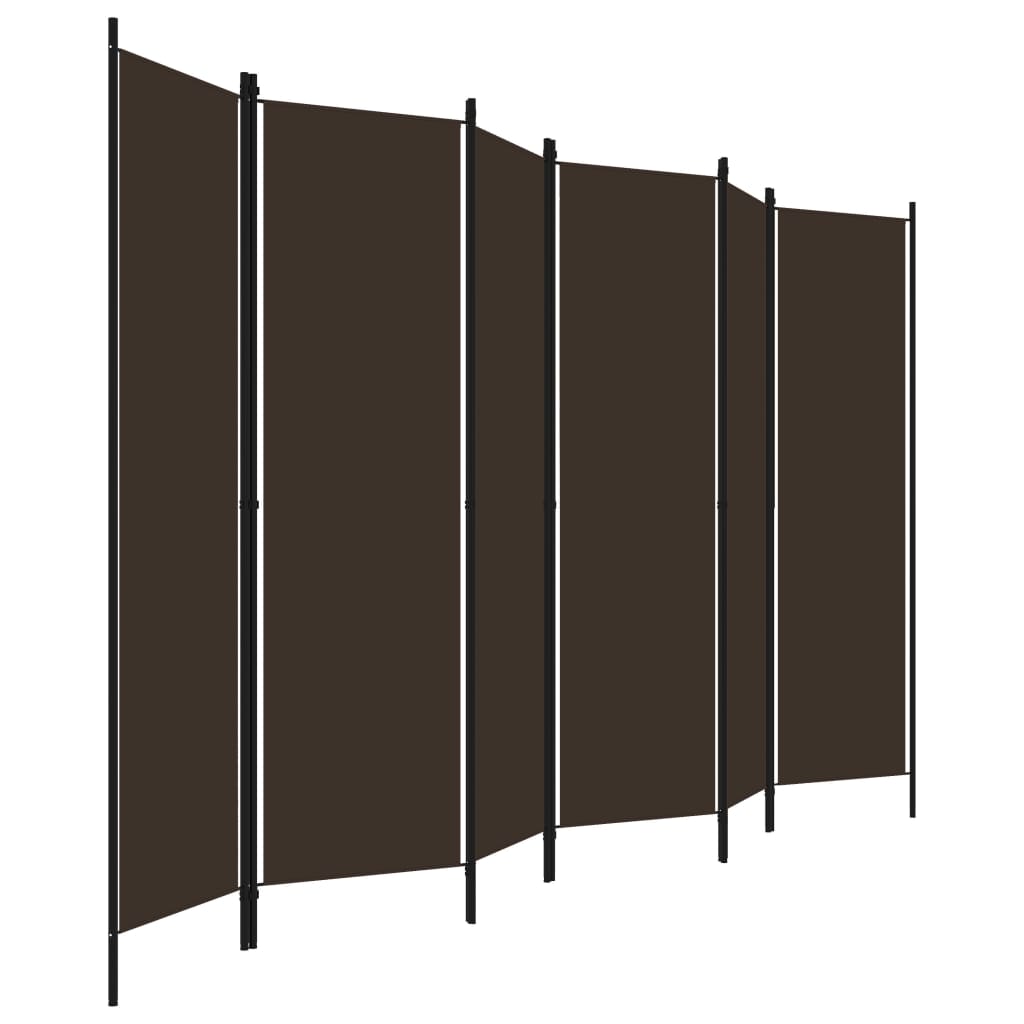 6-Panel Room Divider 300X180 Cm