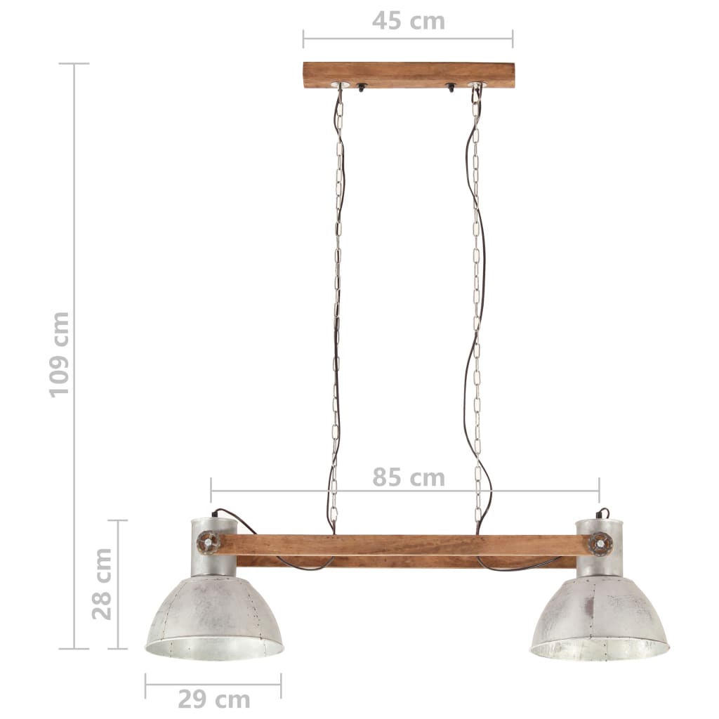 Industrial Hanging Lamp 25 W 109 Cm E27