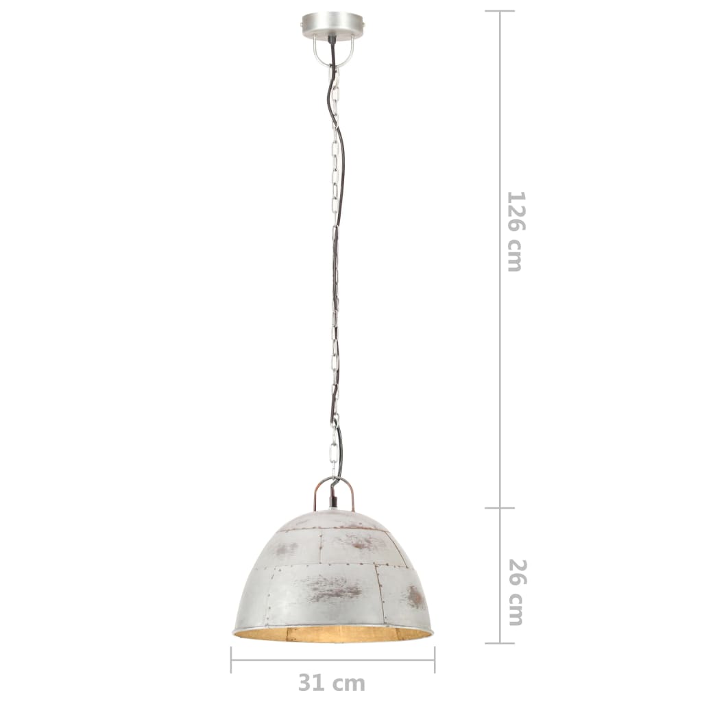 Industrial Vintage Hanging Lamp 25 W Round 31 Cm E27