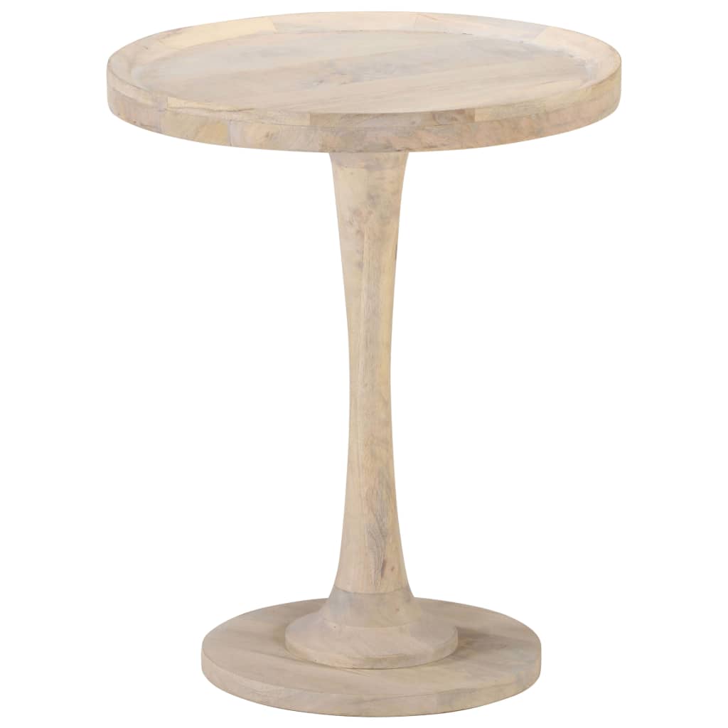 Side Table Ø40X45 Cm Solid Mango Wood