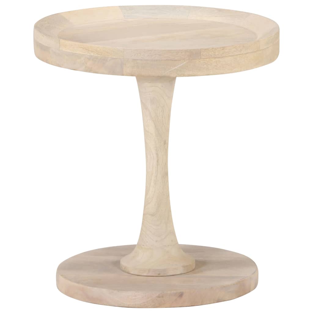 Side Table Ø40X45 Cm Solid Mango Wood