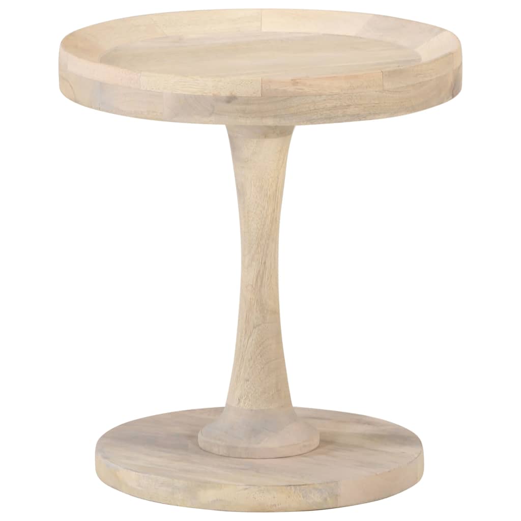 Side Table Ø40X45 Cm Solid Mango Wood