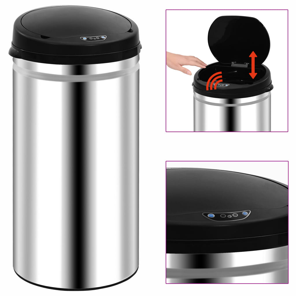Automatic Sensor Dustbin Stainless Steel