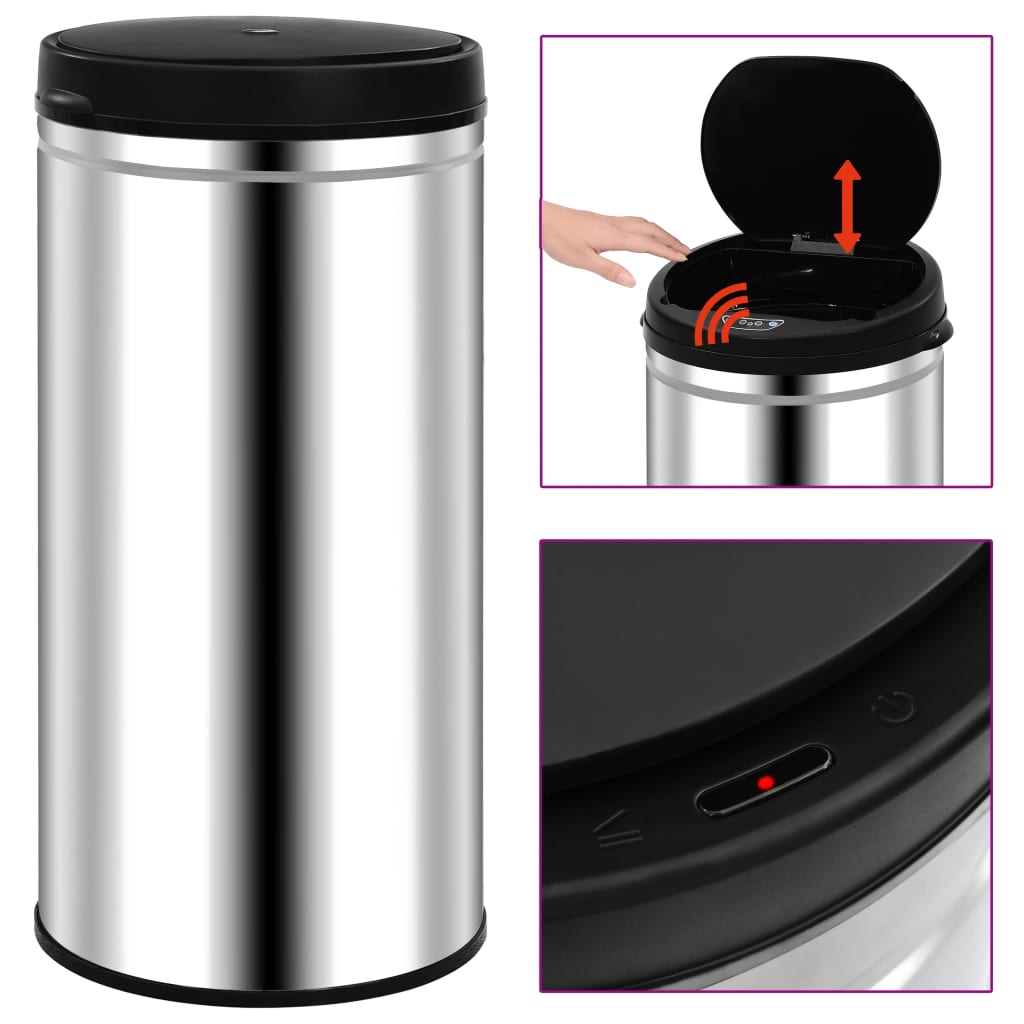 Automatic Sensor Dustbin Stainless Steel