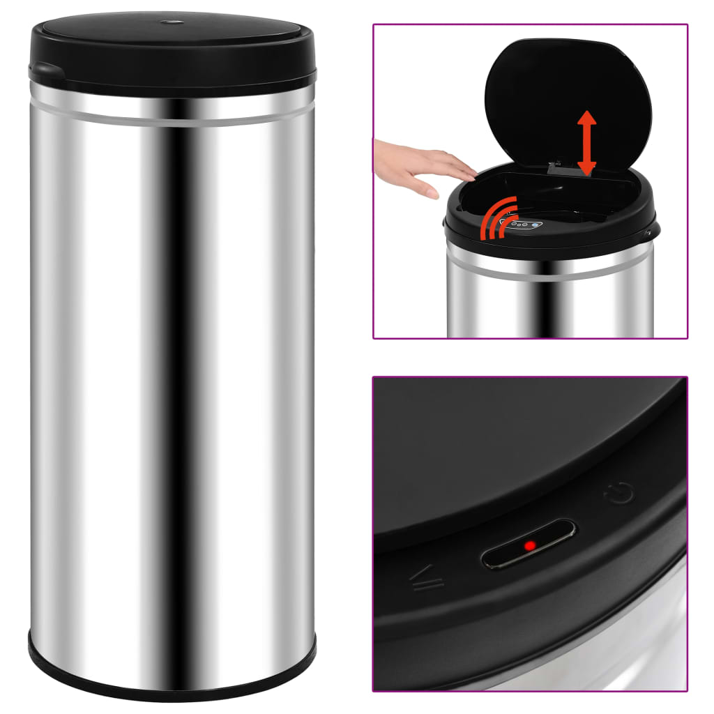 Automatic Sensor Dustbin Stainless Steel
