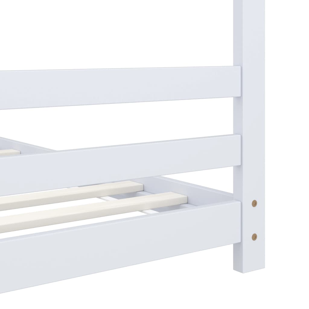 Kids Bed Frame Solid Pine Wood