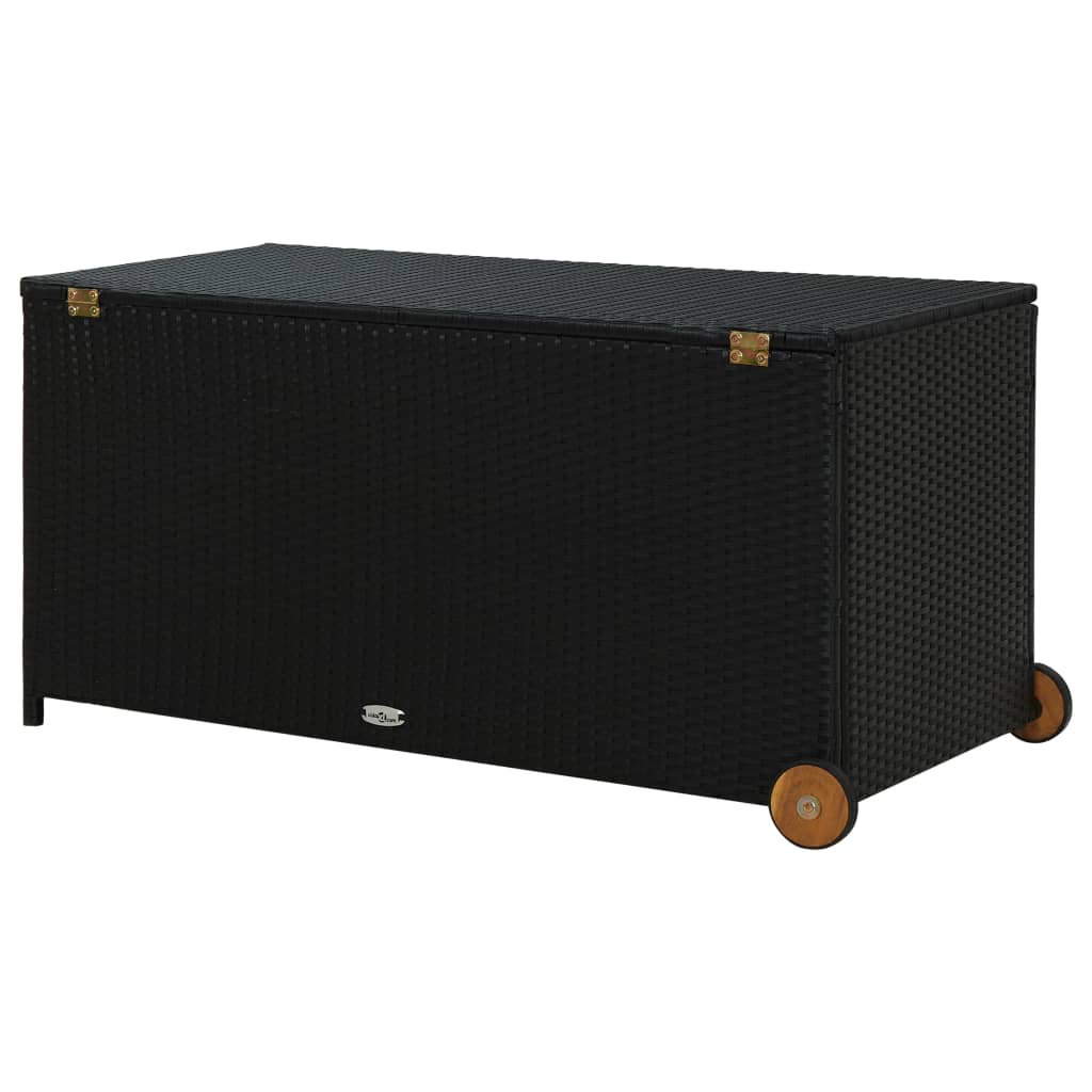 Garden Storage Box 120X65X61 Cm Poly Rattan