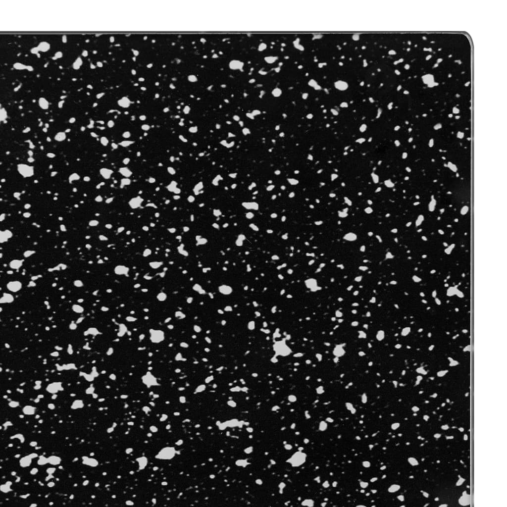 Chopping Boards 2 Pcs With Granite Pattern Tempered Glass