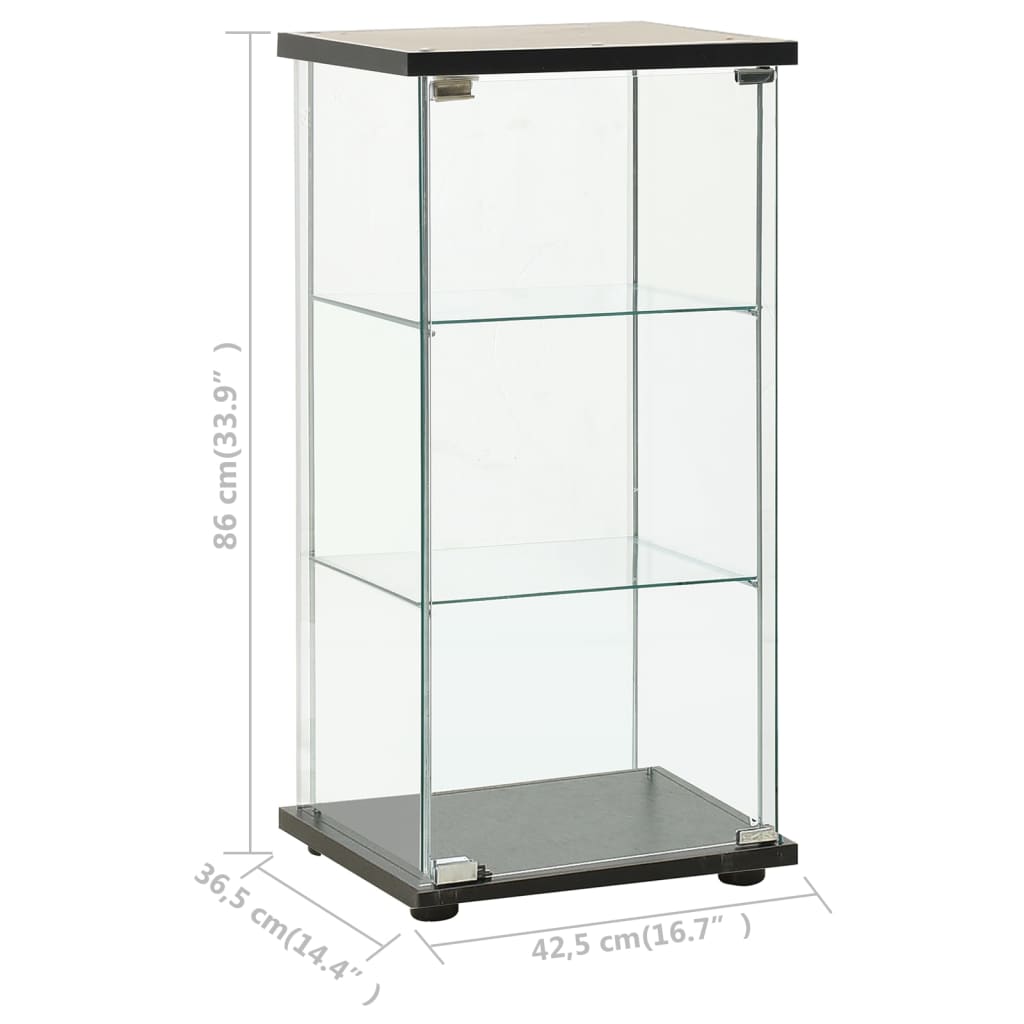 Storage Cabinet Tempered Glass