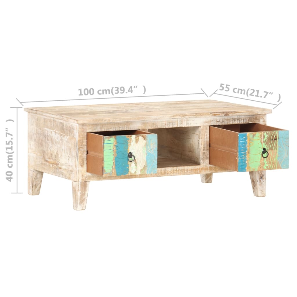 Coffee Table 100X55X40 Cm