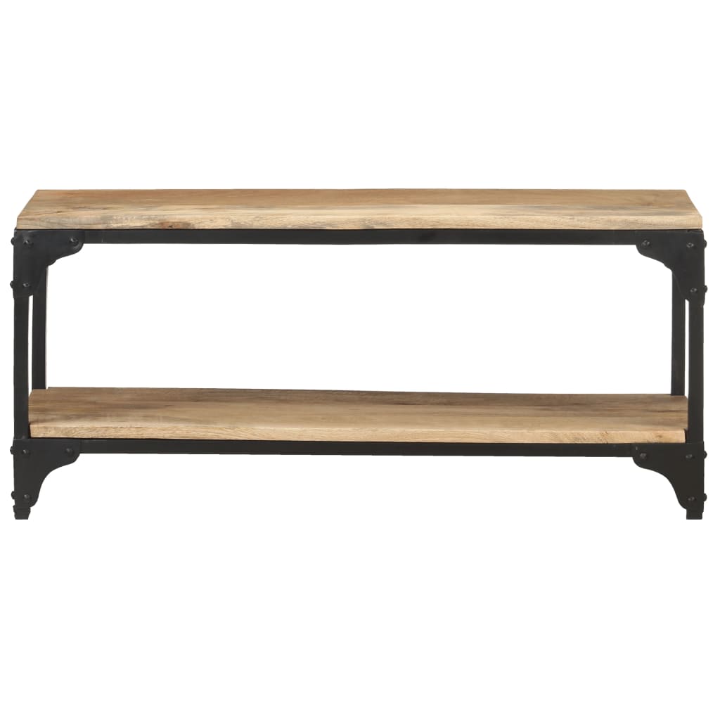 Coffee Table 90X30X40 Cm Solid Mango Wood