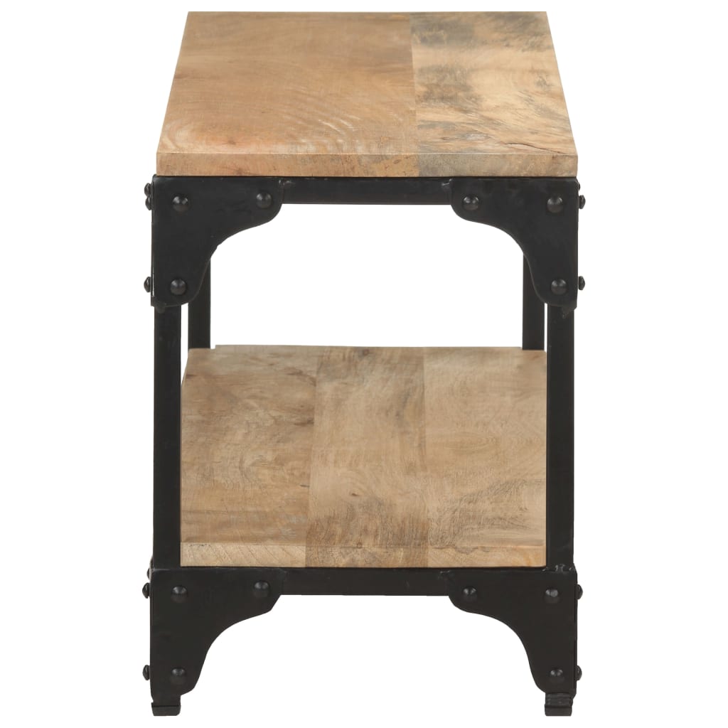 Coffee Table 90X30X40 Cm Solid Mango Wood