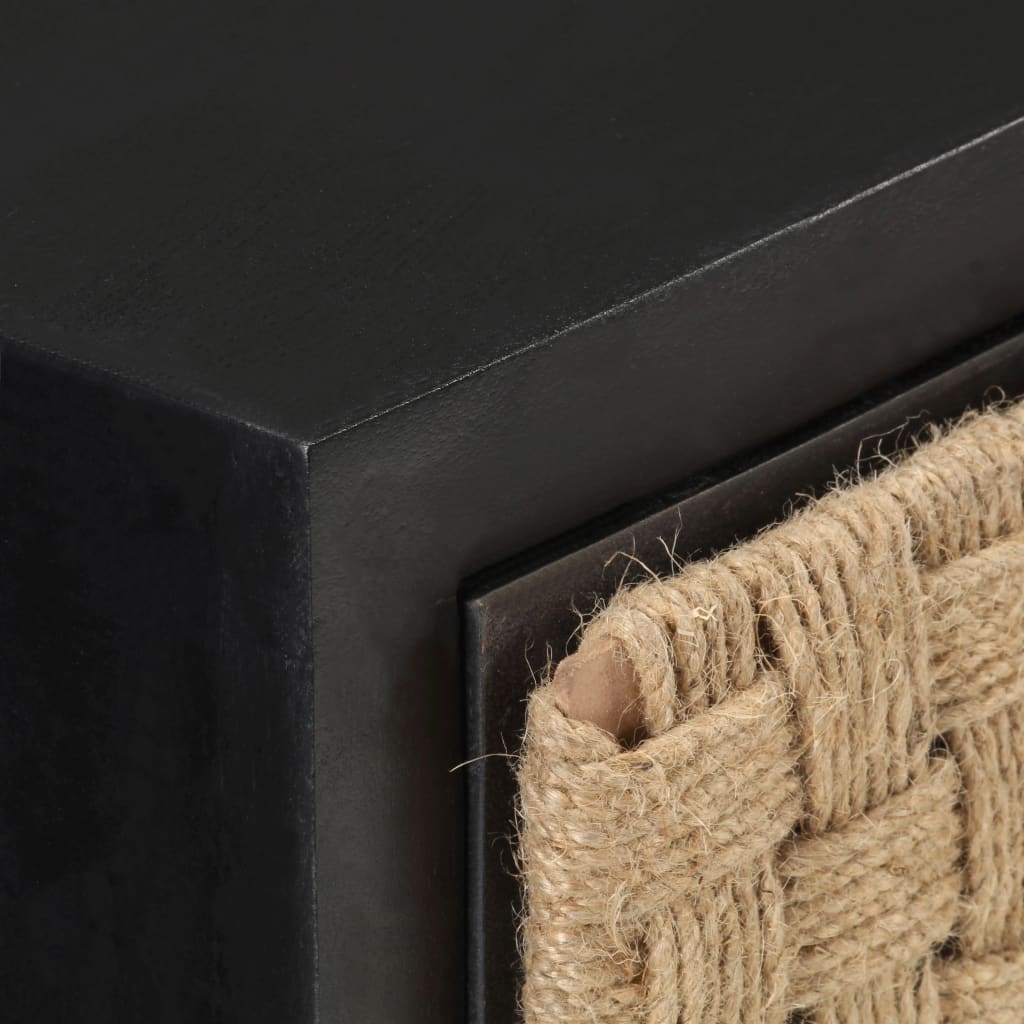 Bedside Cabinet 40X30X50 Cm Solid Mango Wood