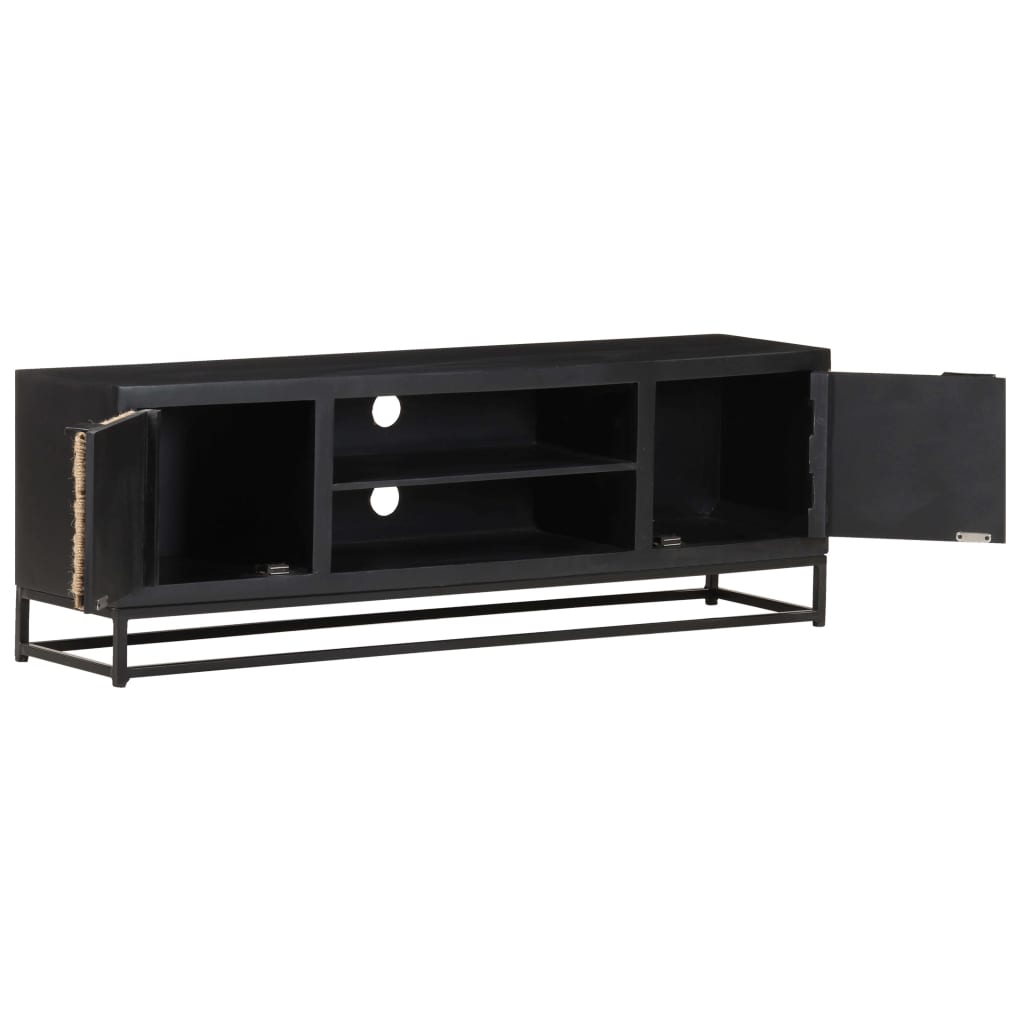 Tv Cabinet 120X30X40 Cm Solid Mango Wood