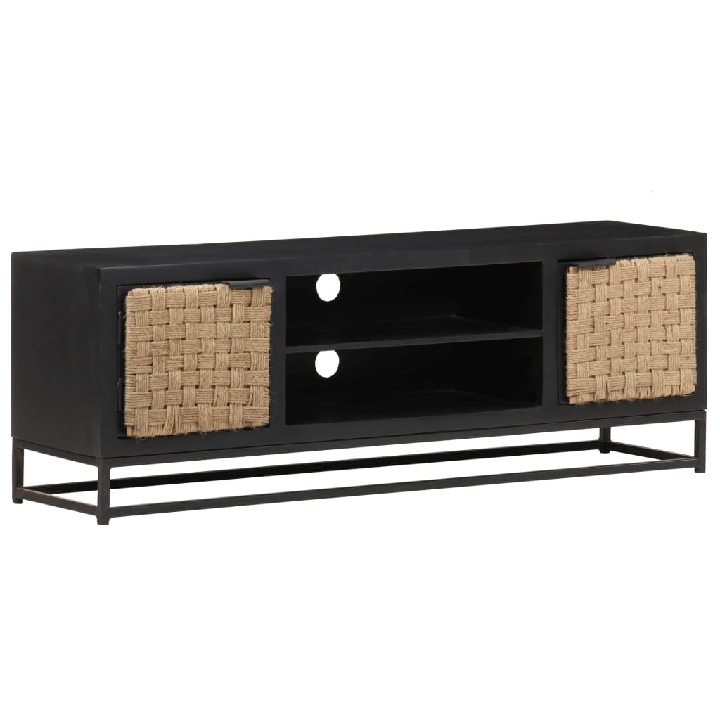 Tv Cabinet 120X30X40 Cm Solid Mango Wood