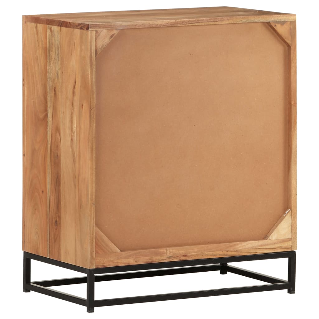 Sideboard 60X35X70 Cm Solid Acacia Wood