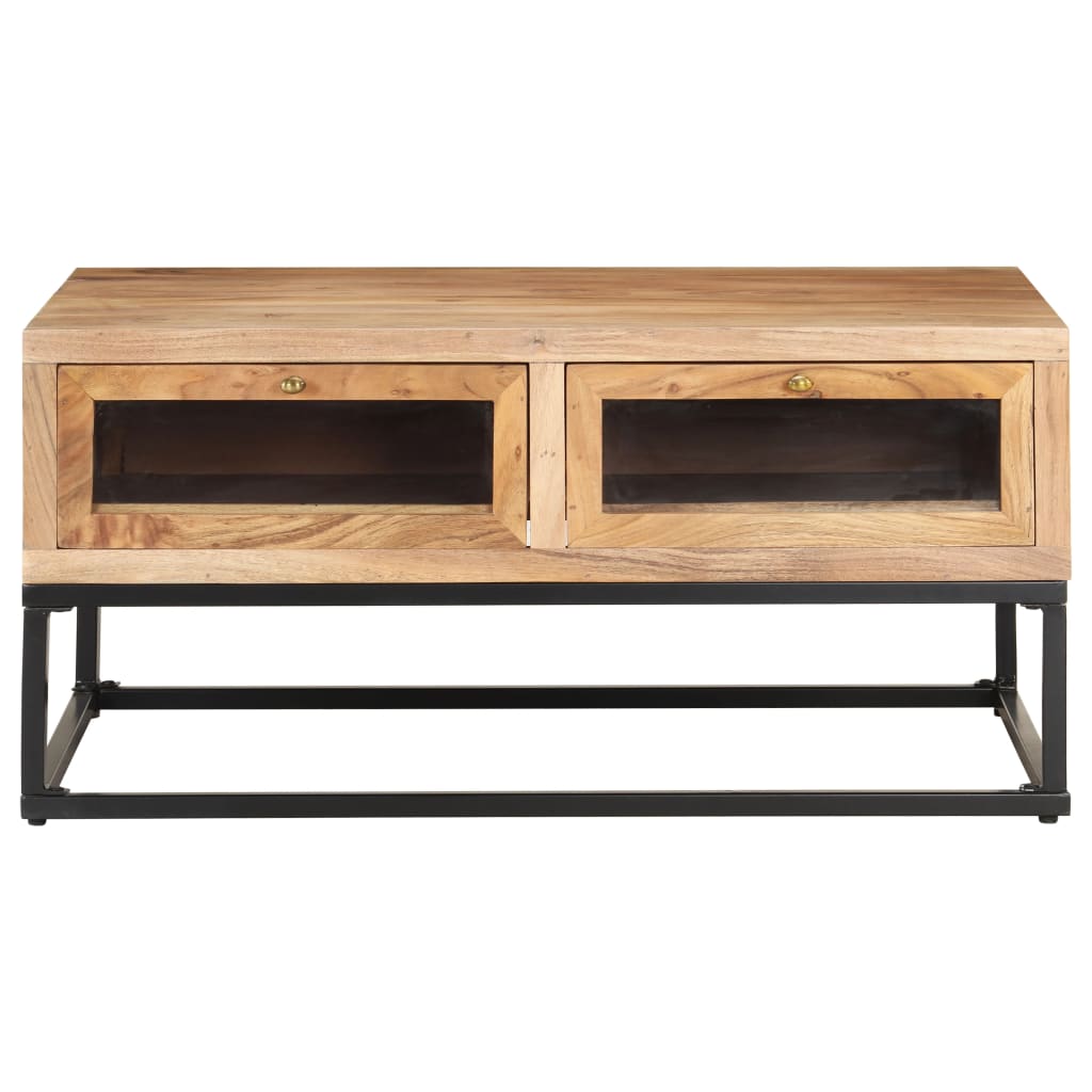 Coffee Table 90X60X40 Cm Solid Acacia Wood