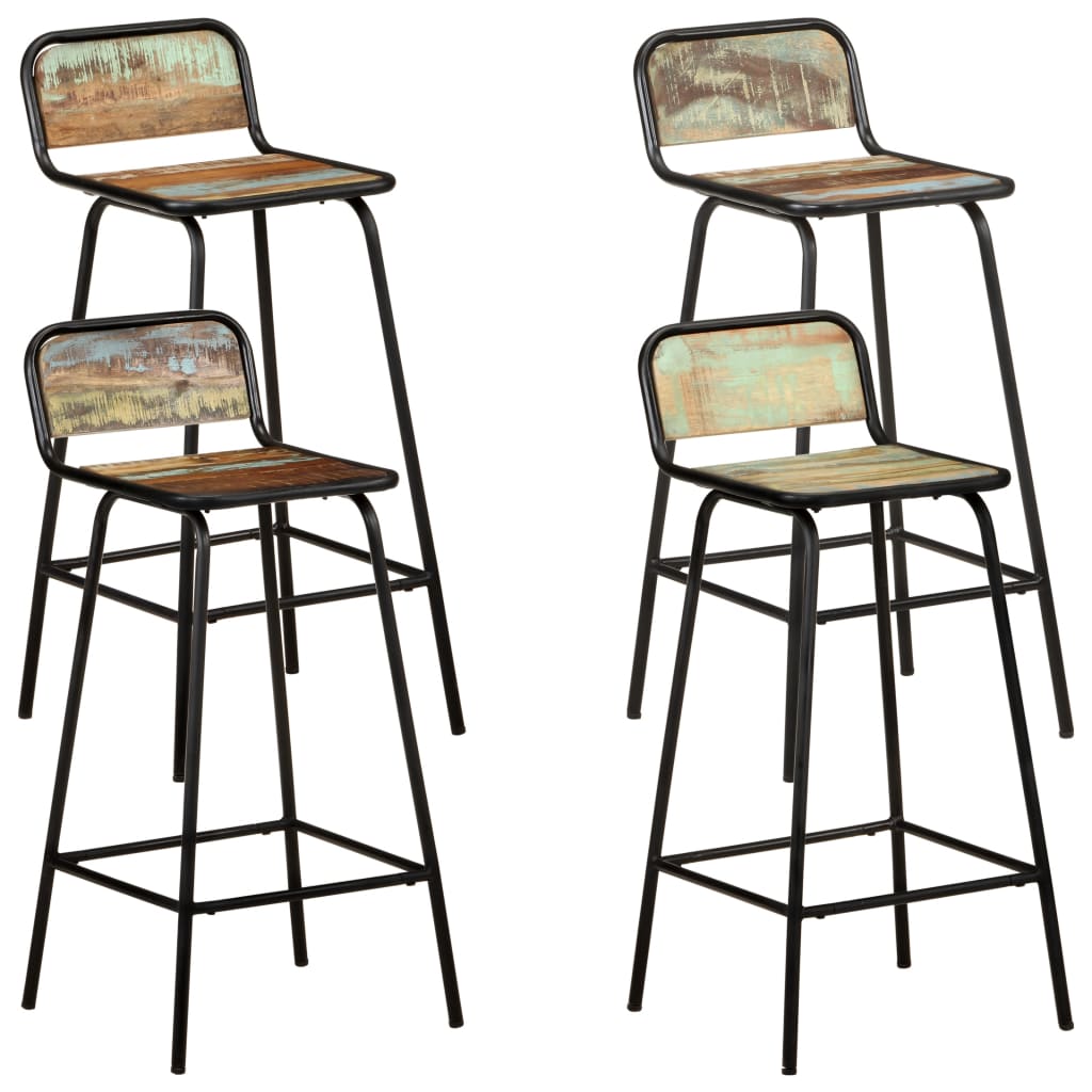 Bar Chairs 4 Pcs
