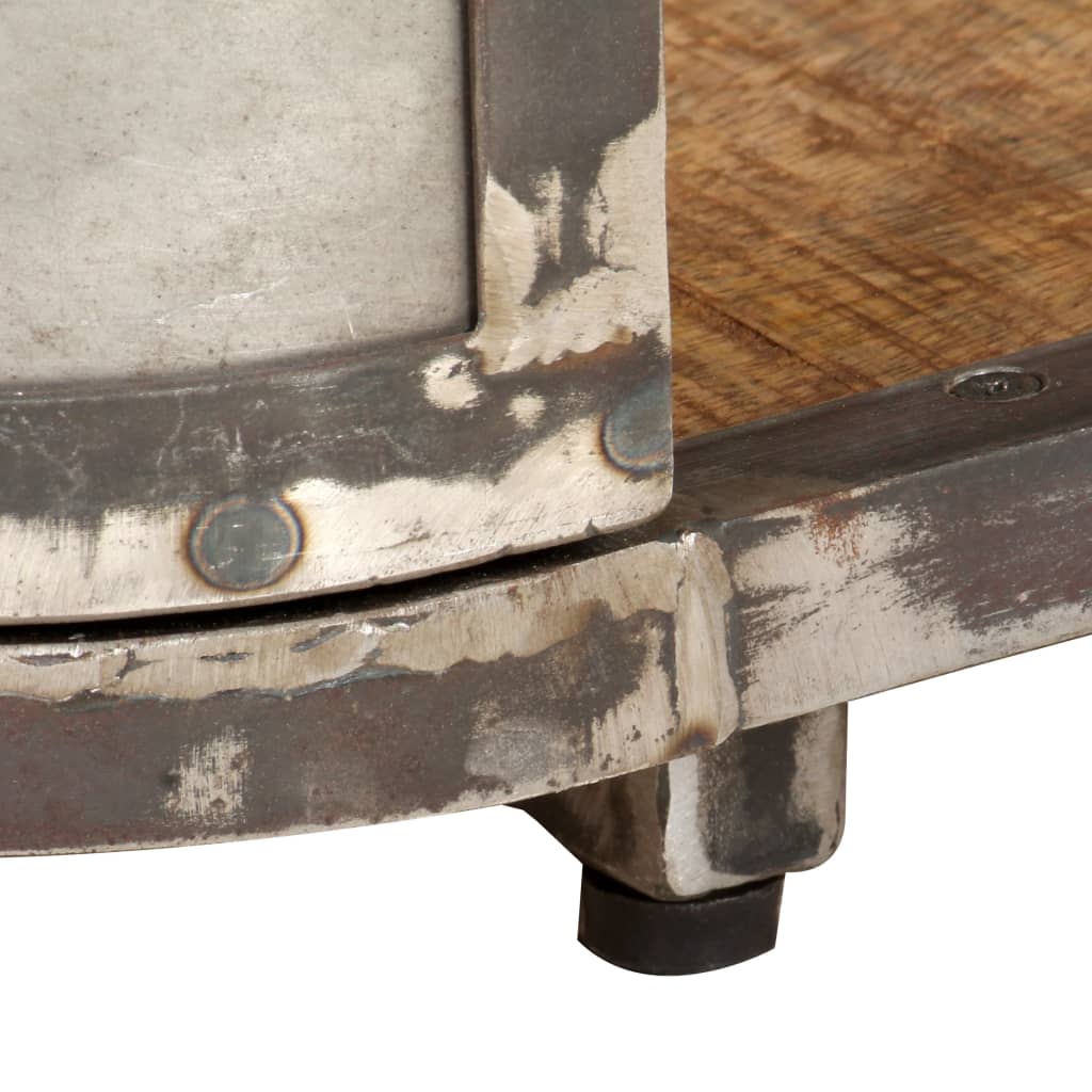 Tv Cabinet 90X30X40 Cm Solid Mango Wood