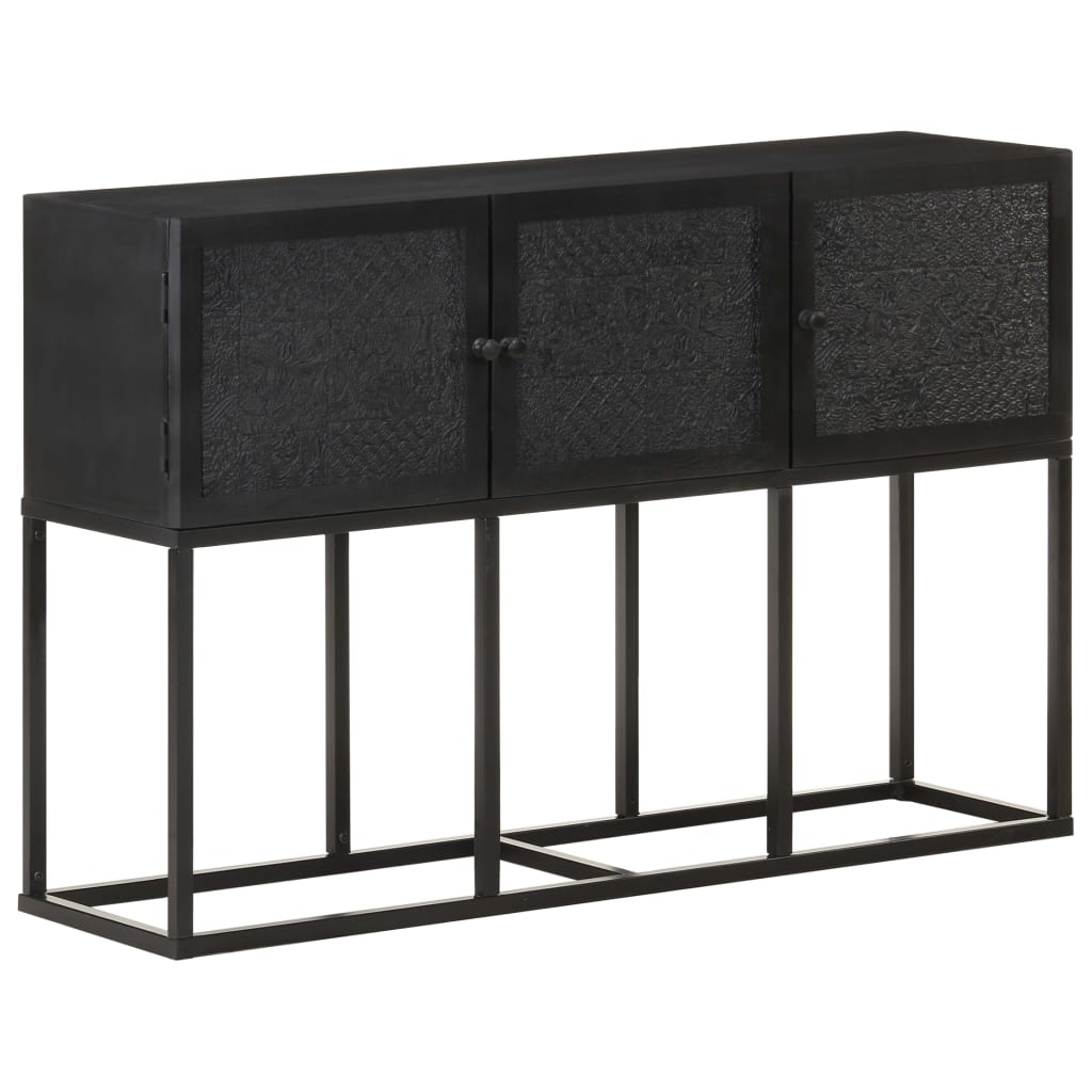 Sideboard 115X30X76 Cm Solid Mango Wood