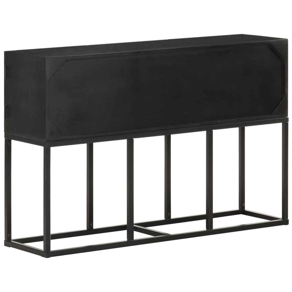 Sideboard 115X30X76 Cm Solid Mango Wood