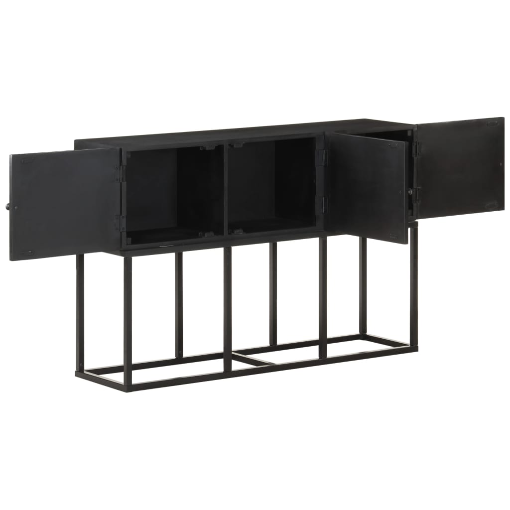 Sideboard 115X30X76 Cm Solid Mango Wood