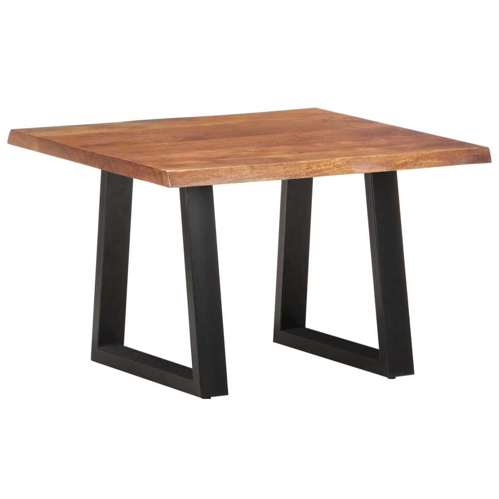 Coffee Table With Live Edges Solid Acacia Wood
