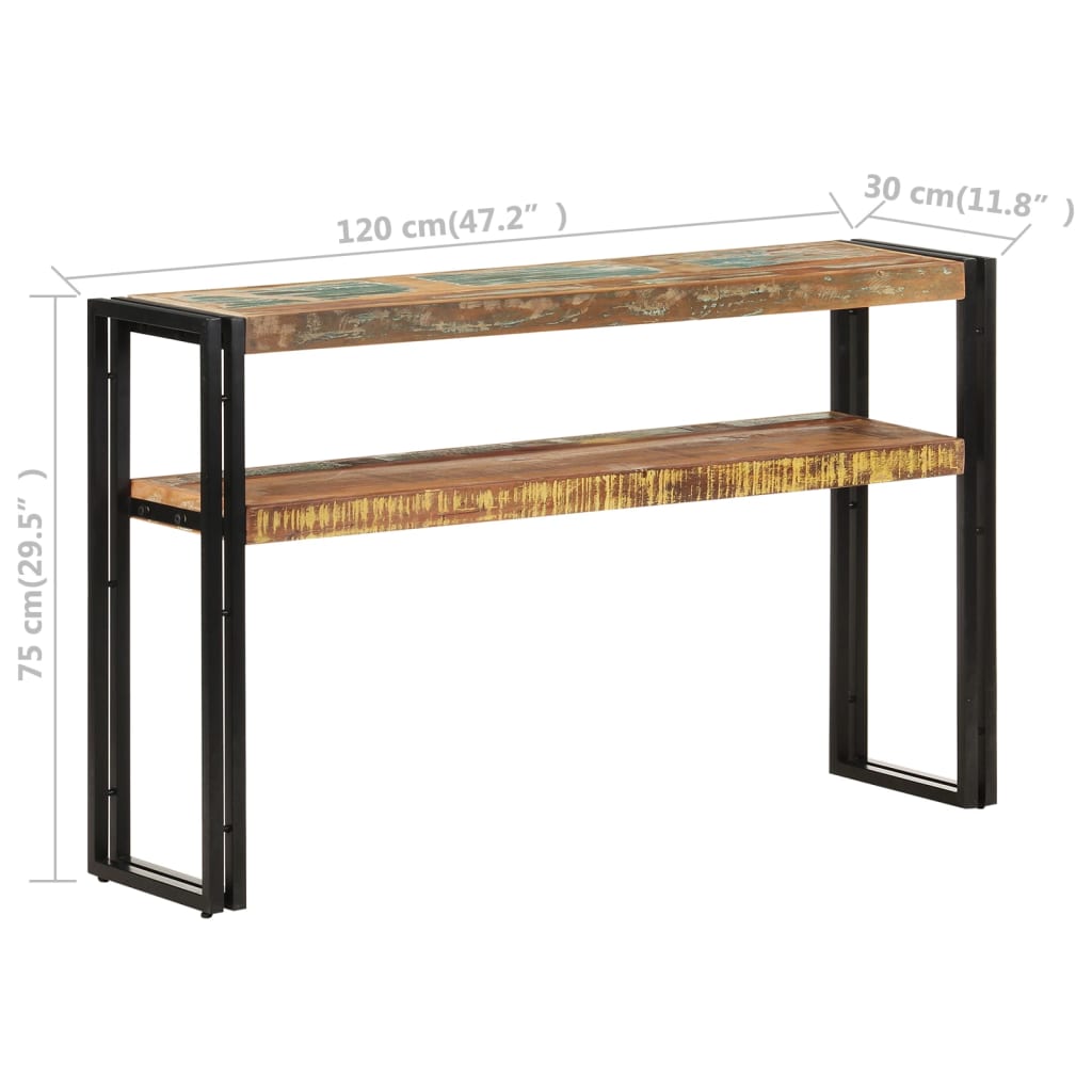 Console Table 120X30X75 Cm