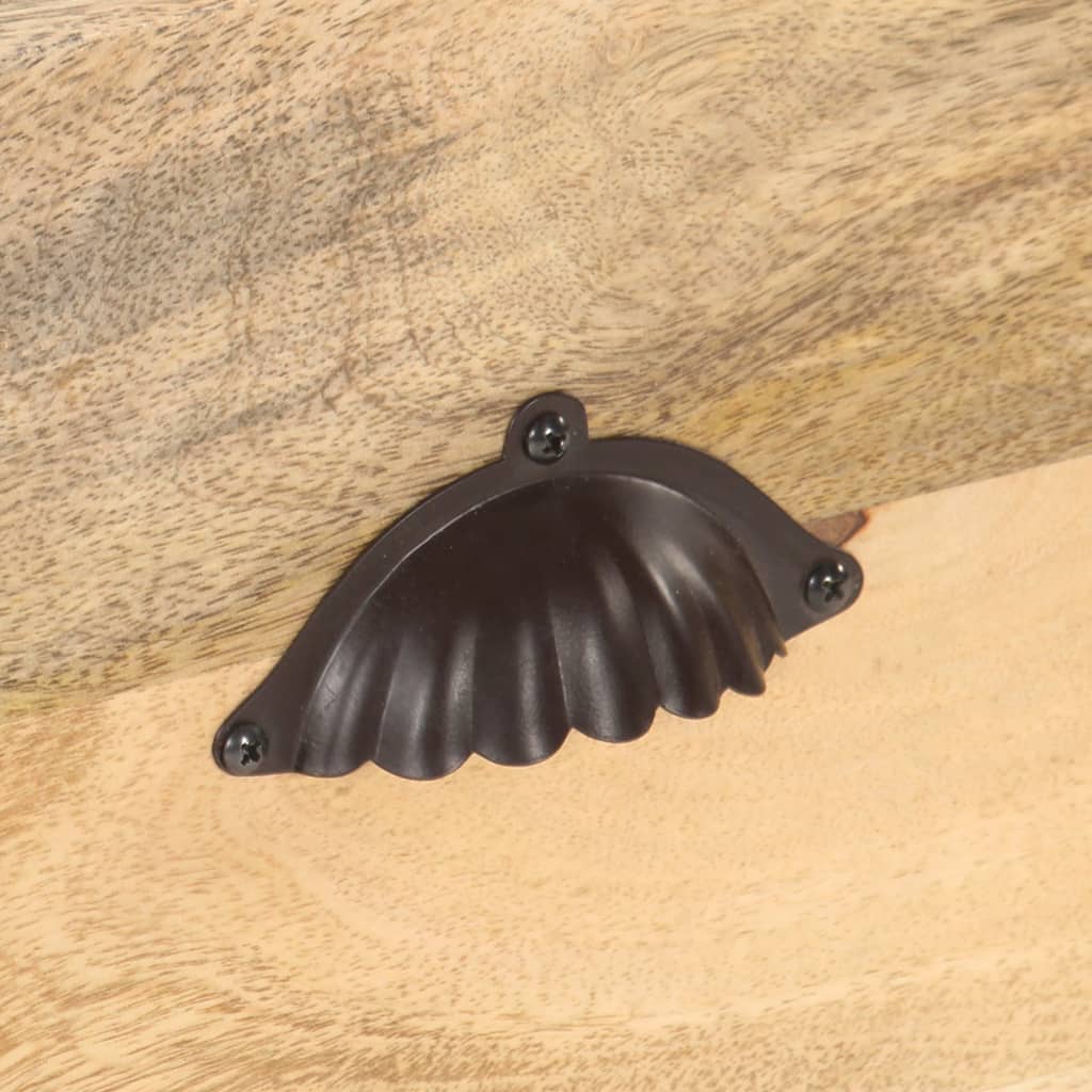 Tv Cabinet 120X35X45 Cm Solid Mango Wood