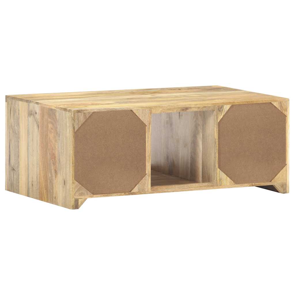 Coffee Table 90X50X35 Cm Solid Mango Wood