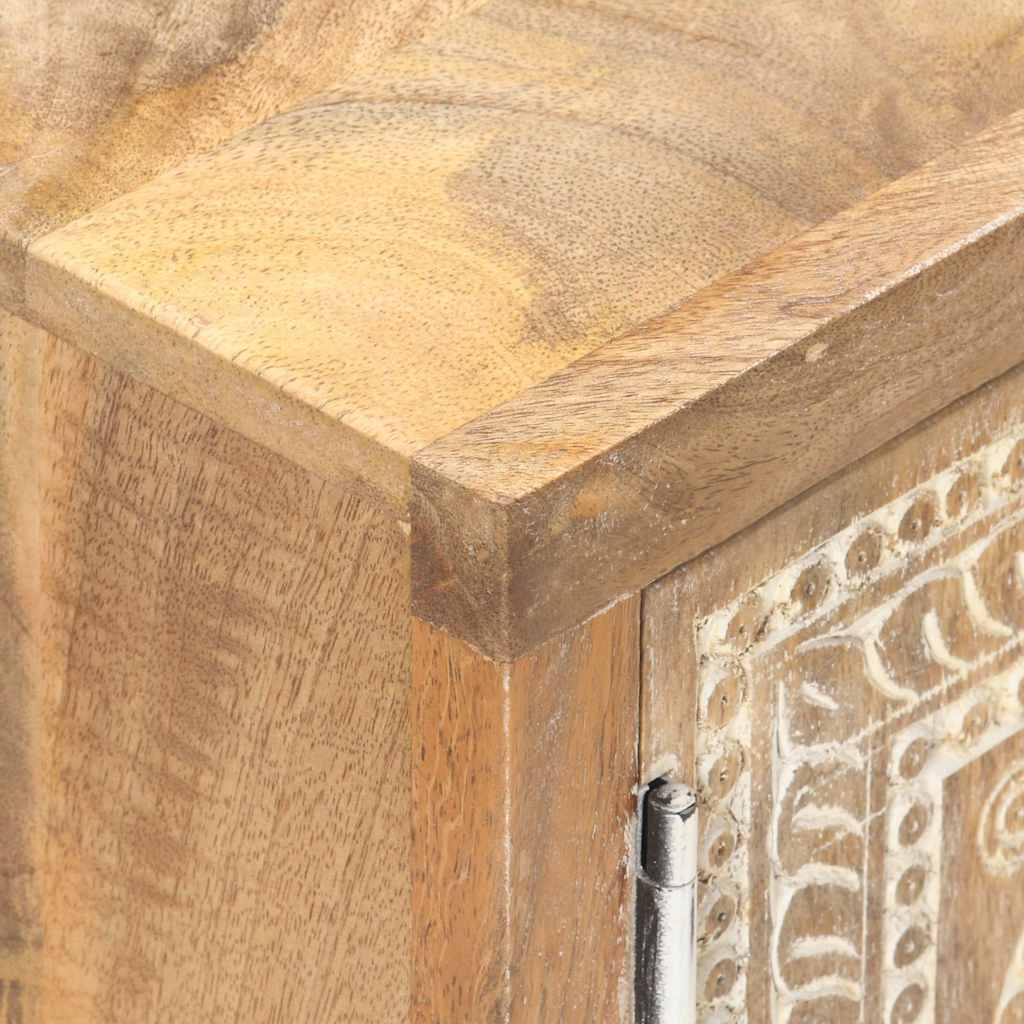 Coffee Table 90X50X35 Cm Solid Mango Wood