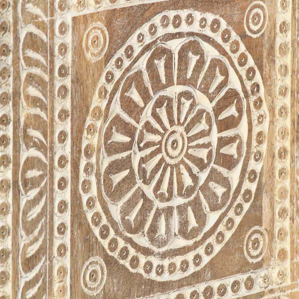 Coffee Table 90X50X35 Cm Solid Mango Wood