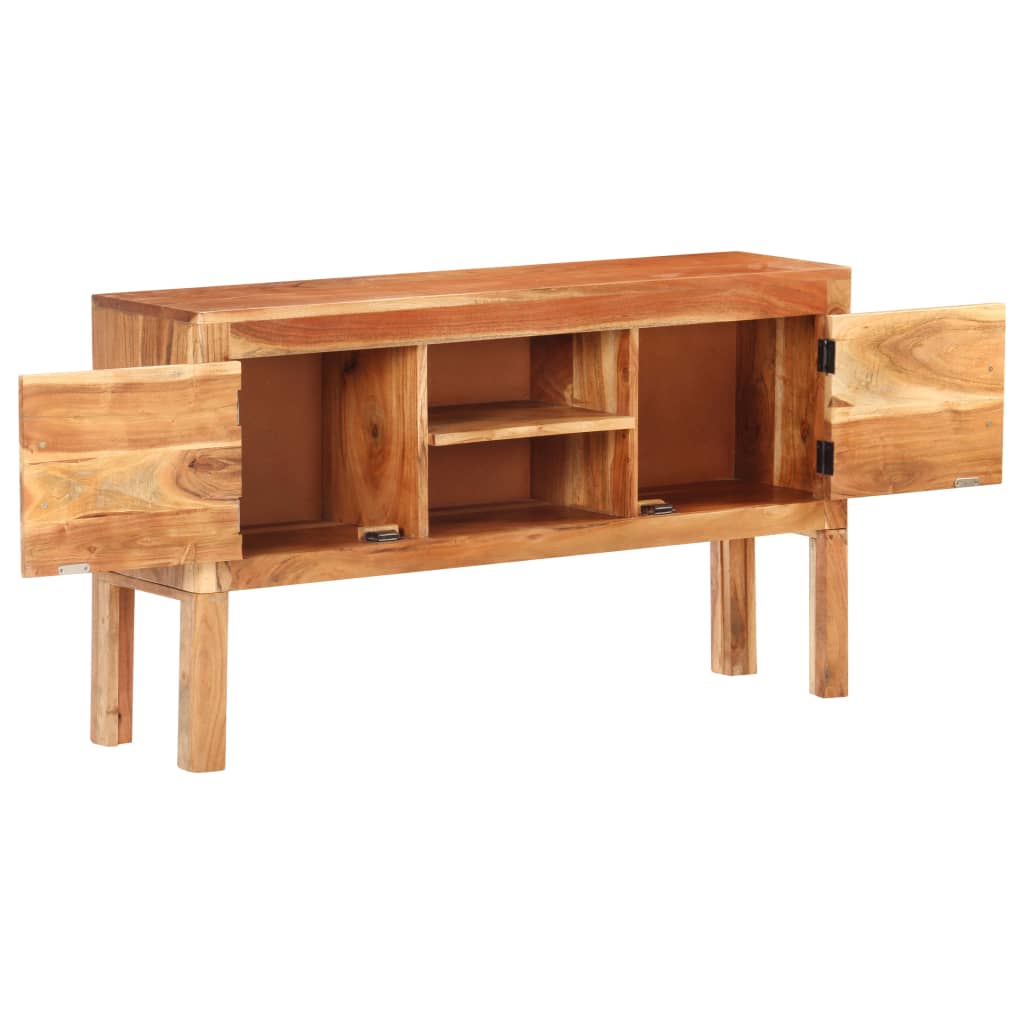 Sideboard 116X30X66 Cm Solid Acacia Wood