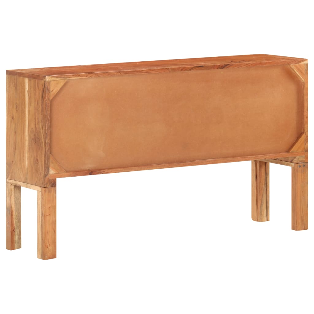 Sideboard 116X30X66 Cm Solid Acacia Wood