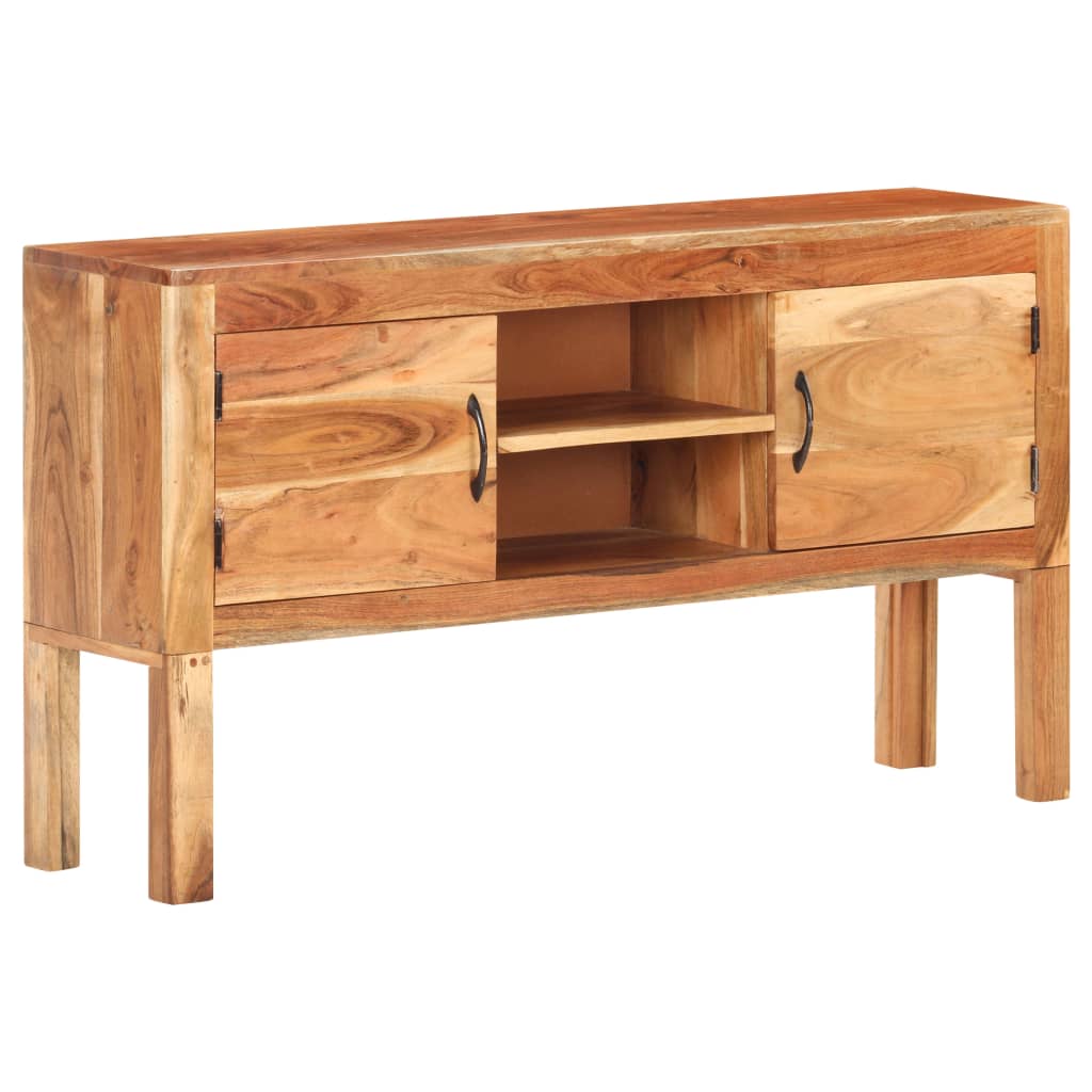 Sideboard 116X30X66 Cm Solid Acacia Wood