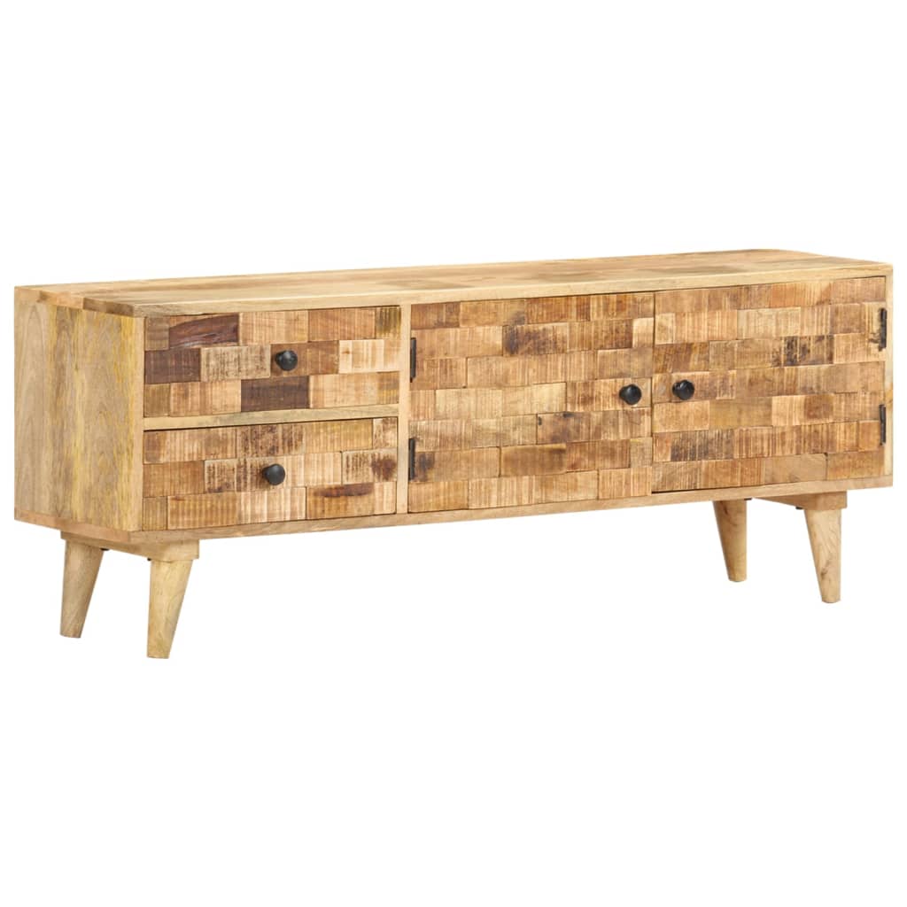 Tv Cabinet Solid Mango Wood