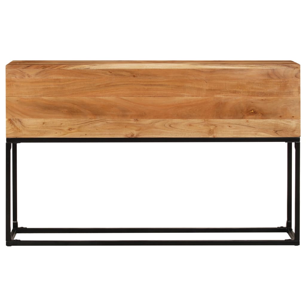 Console Table 120X30X75 Cm Solid Acacia Wood