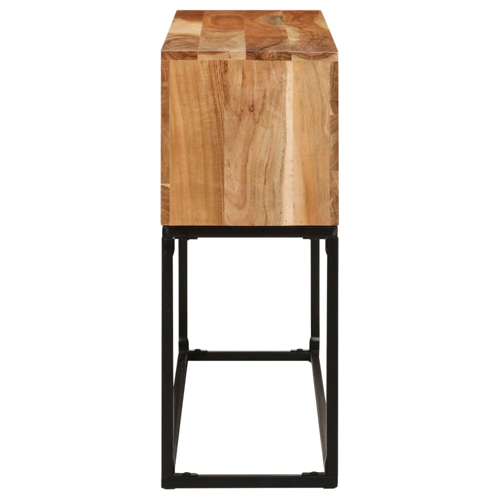 Console Table 120X30X75 Cm Solid Acacia Wood