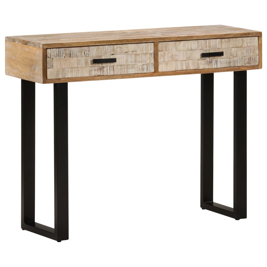 Console Table 100X30X75 Cm Solid Mango Wood