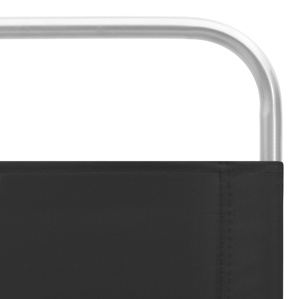 Folding Beach Chairs 2 Pcs Fabric