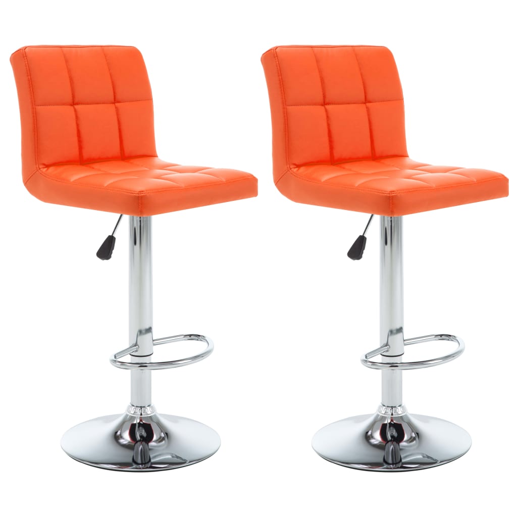Bar Stools 2 Pcs Faux Leather
