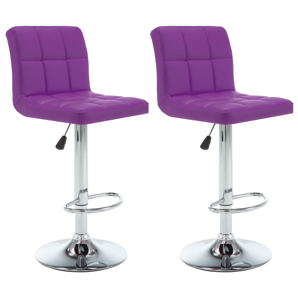 Bar Stools 2 Pcs Faux Leather