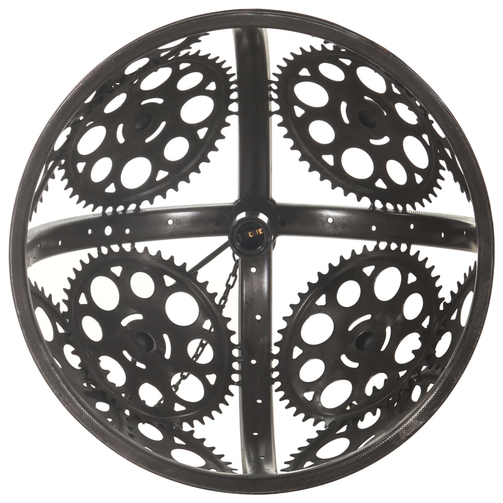 Industrial Ceiling Lamp In Chain Wheel Design 45 Cm E27