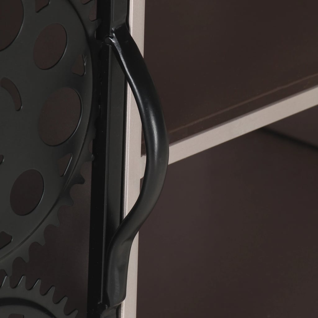 Tv Cabinet 120X30X40 Cm Rough Mango Wood