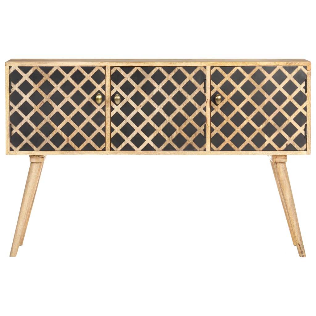 Sideboard 118X35X75 Cm Solid Mango Wood