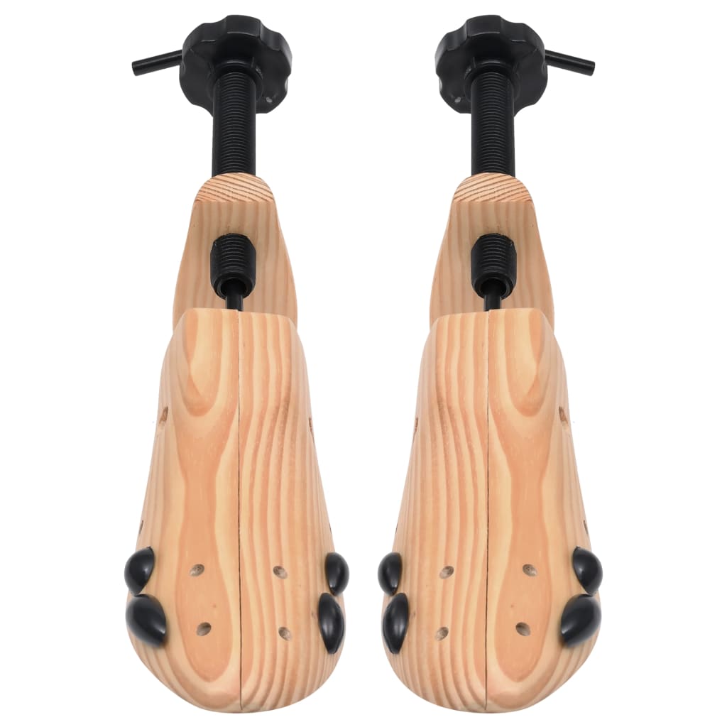 Shoe Trees 2 Pairs Size Solid Pine Wood