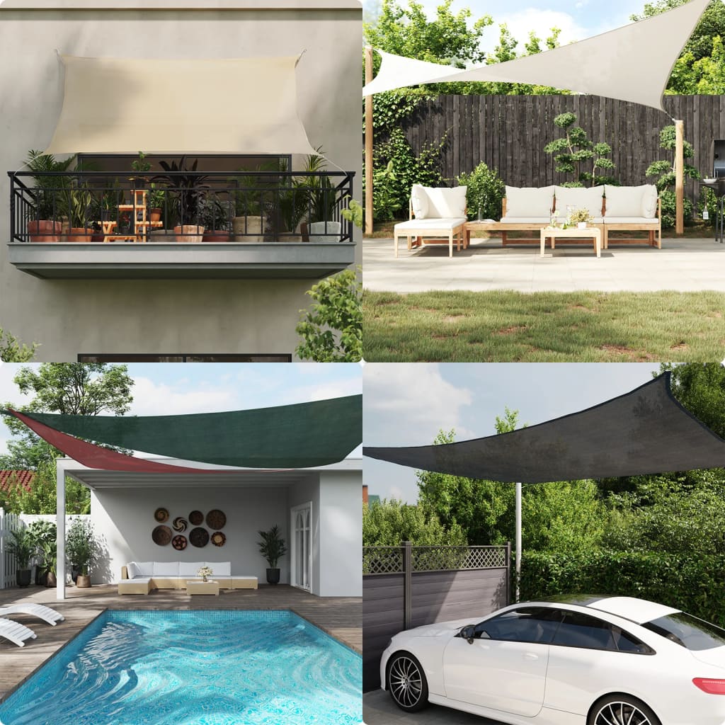 Sunshade Sail 160 G/M² Hdpe