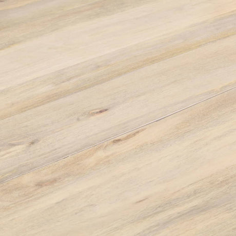 Dining Table Round 110X76 Cm Solid Mango Wood